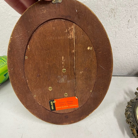 Vintage florentine art print gold leaf gilded wood frame crafted in Italy BL - Picture 6 of 6